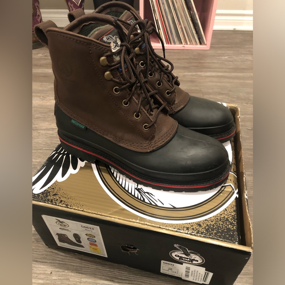 GEORGIA BOOT Steel toe/ waterproof work boots